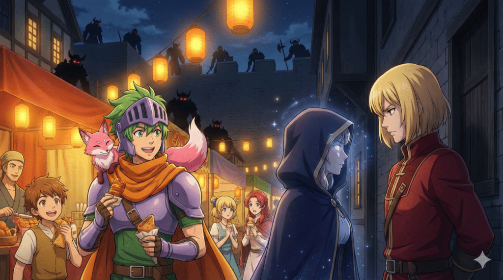 『黙示録の四騎士』第12巻。壁の町ウォルナックの鎮魂祭と、背後に迫るアーサー王の刺客。