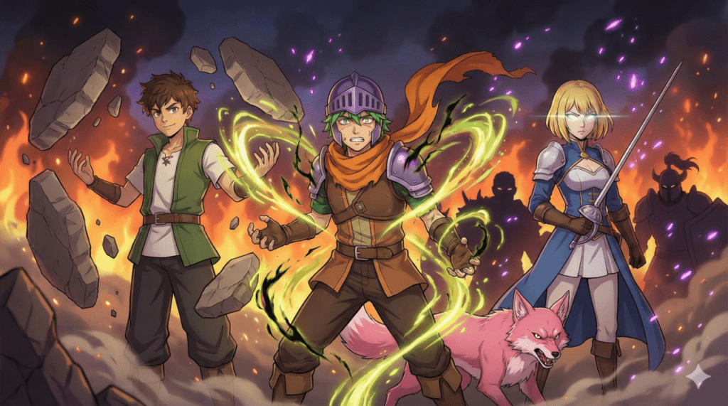 『黙示録の四騎士』第13巻。混沌の騎士による猛攻と、窮地で試される四騎士たちの強い絆。