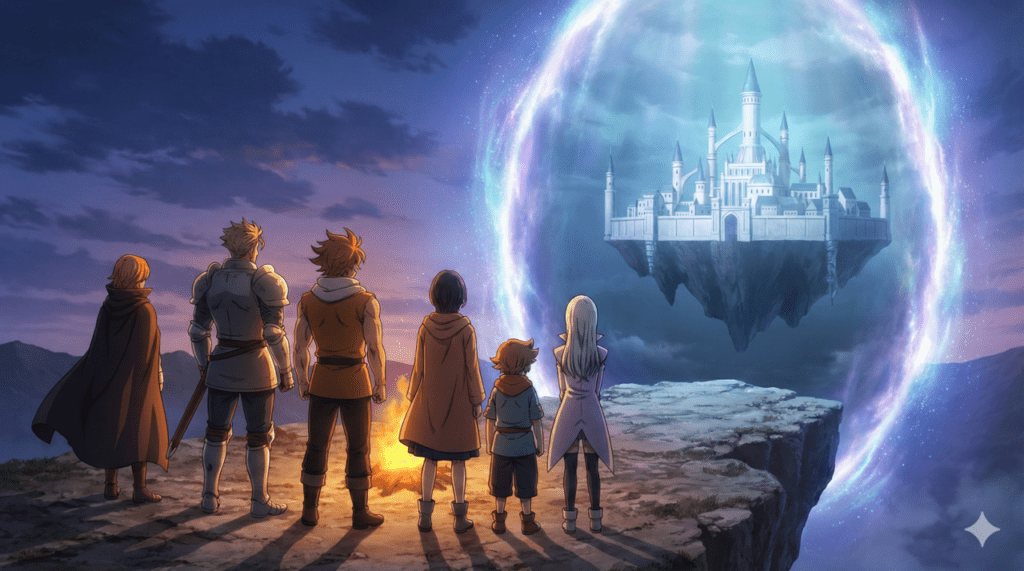 『黙示録の四騎士』第24巻。永遠の王国キャメロットへの扉が開き、最終決戦へと向かう四騎士たち。